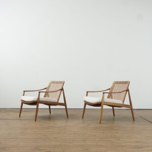 Set of two Armchairs by Hartmut Lohmeyer for Wilkhahn