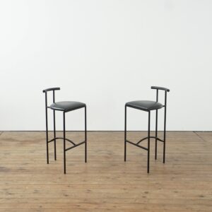 Two Tokyo stools by Rodney Kinsman for Bieffeplast Italy