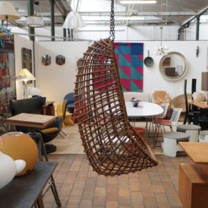 Hanging rattan chair