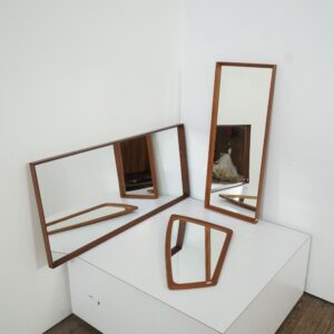 Danish teak mirrors (sold separately)