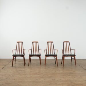 Set of 4 Niels Koefoed armchairs