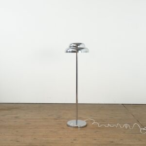 Mid-Century Hungarian chrome floor lamp by Op Team