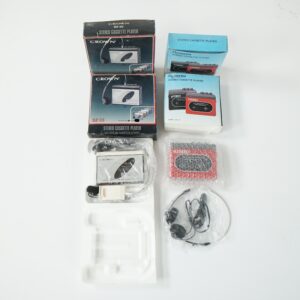 "New old stock from the 80's"walkmans by Rosita and Crown