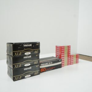 "New old stock from the 80's" Maxell tapes