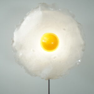 Sunny Side up "egg lamp" by Michel Froment