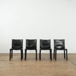 Set of 4 Mario Bellini CAB chairs for Cassina