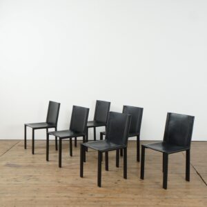 Set of 6 Carla chairs by Carlo Bartoli voor Matteo Grassi,