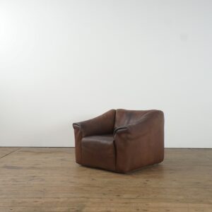 Adjustable leather sofa model DS 44 by De Sede