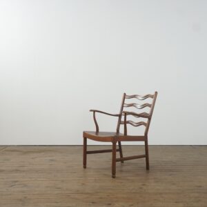 Armchair model 1755 by Ole Wanscher for Fritz Hansen