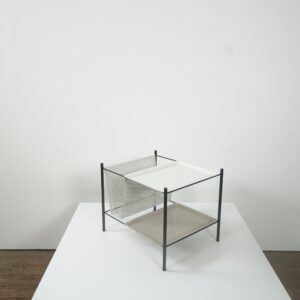 Side table with magazine holder by Tjerk Reijenga for Pilastro