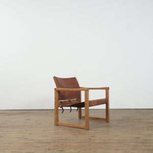 Leather armchair by Karin Mobring