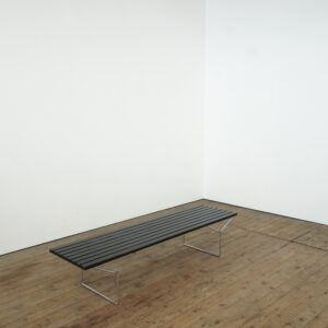 Harry Bertoia slatted bench for Knoll