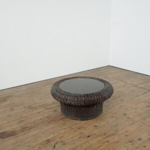 Mid Century rattan coffee table