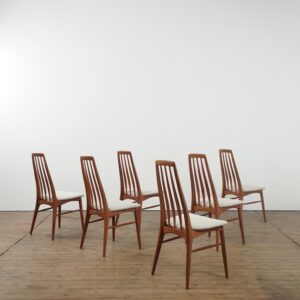 Set of 6 Niels Koefoed chairs