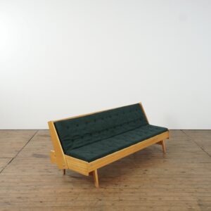 Mid Century sofa daybed with new fabric