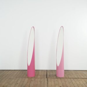 Two Italian lipstick mirrors