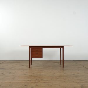 Adjustable teak desk by Arne Vodder