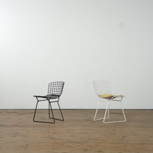 Two H. Bertoia children's side chairs