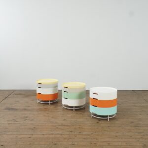 Adjustable storage side tables by T. Richardson for Ikea