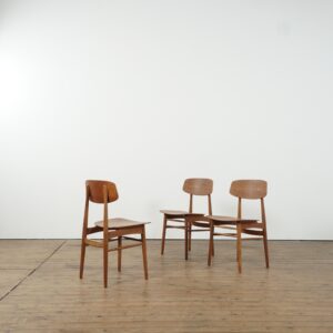 Modernist chairs by Danish architect Torben Strandgaard (sold separately)