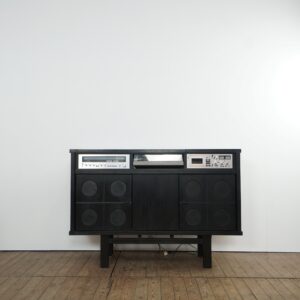 Belgium Brutalist Hifi cabinet