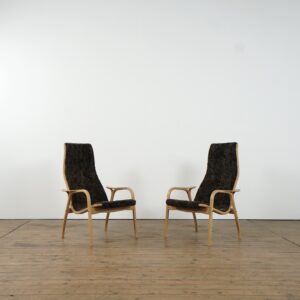 Two Yngve Ekström lounge chairs