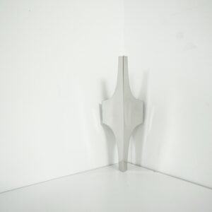 Chrome wall lamps by Doria