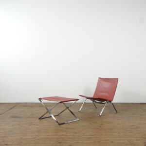 PK 22 and PK91 kjaerholm chair and stool (sold separately)