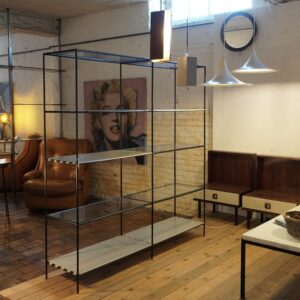 Modular Poul Cadovius bookcase / room divider model Abstracta